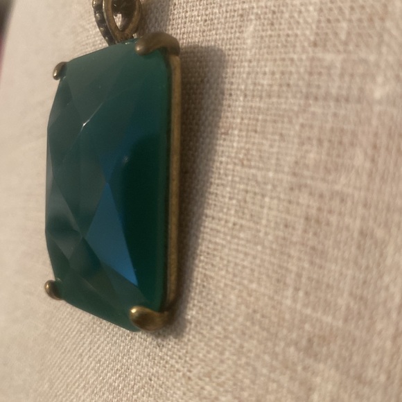 Lucky Brand green emerald necklace - Picture 6 of 6